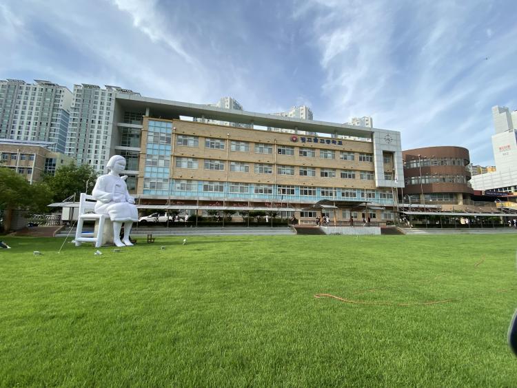 CTN - 확실하고 진실된 뉴스!-빛고을고등학교, 주민과 함께하는 평화의 소녀상 전시 및 미디어 파사드 빛고을고등학교, 주민과 함께하는 평화의... 