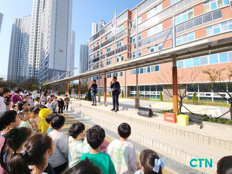 CTN - 확실하고 진실된 뉴스!-천안교육지원청, 불시 복합재난 대피훈련 실시 천안교육지원청, 불시 복합재난 대피훈련 실시